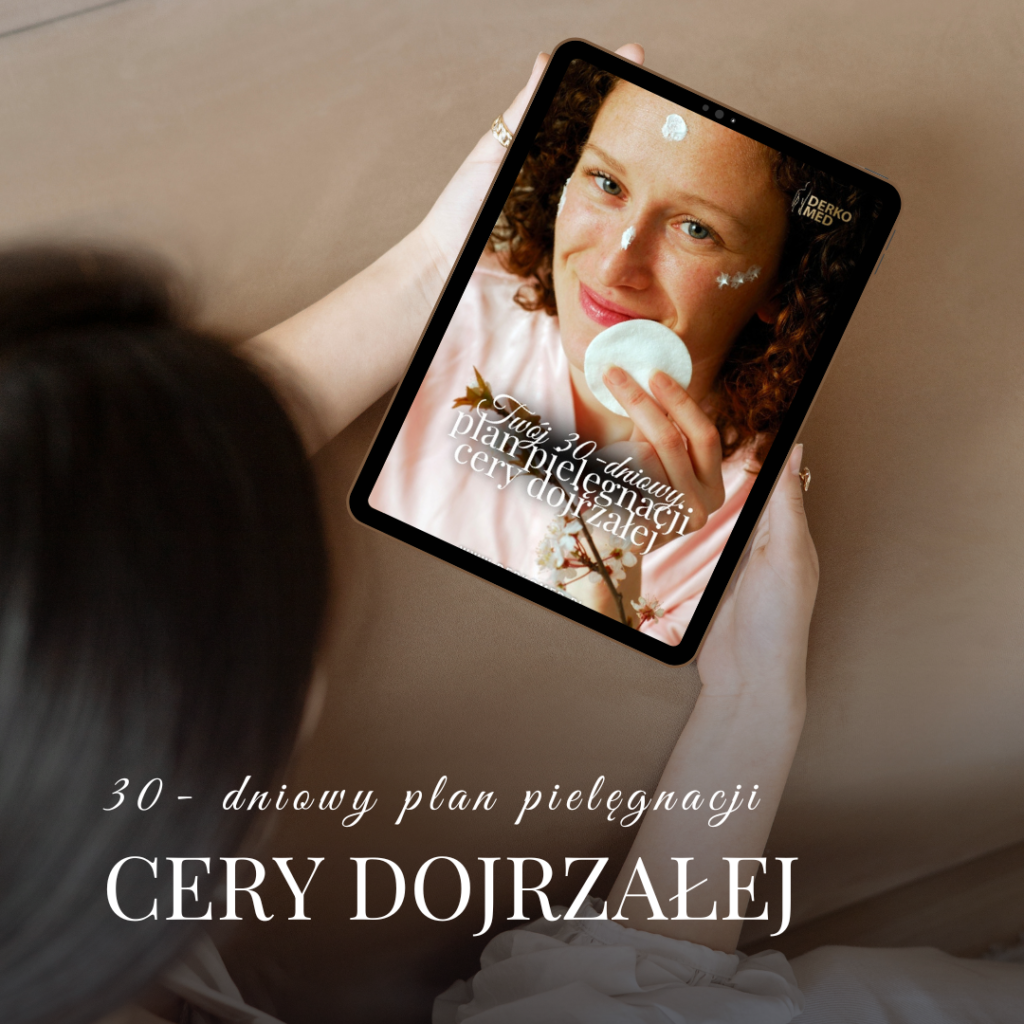 E-book Derkomed z planem pielęgnacji skóry i rabat -30% na zabieg na twarz